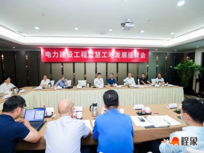 中国电力建设企业协会组织召开电力建设工程智慧工地发展座谈会